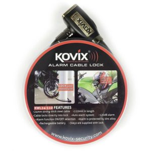 Kovix KWL24 kabelslot met alarm