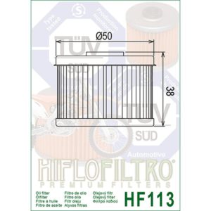 Hiflo HF113 Oliefilter