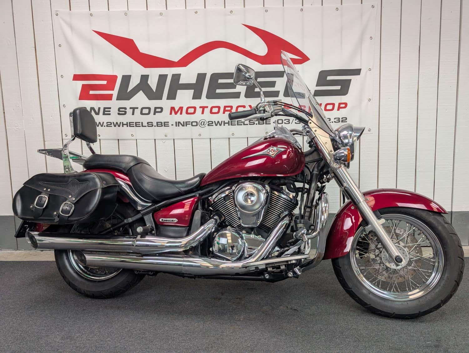 2dehands Kawasaki VN900 Classic Rood 2009