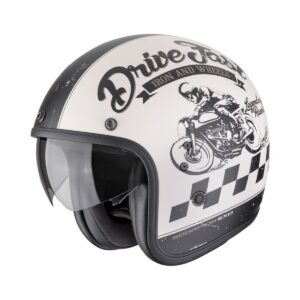 SCORPION BELFAST EVO DRIVE FAST MOTORHELM - Afbeelding 2