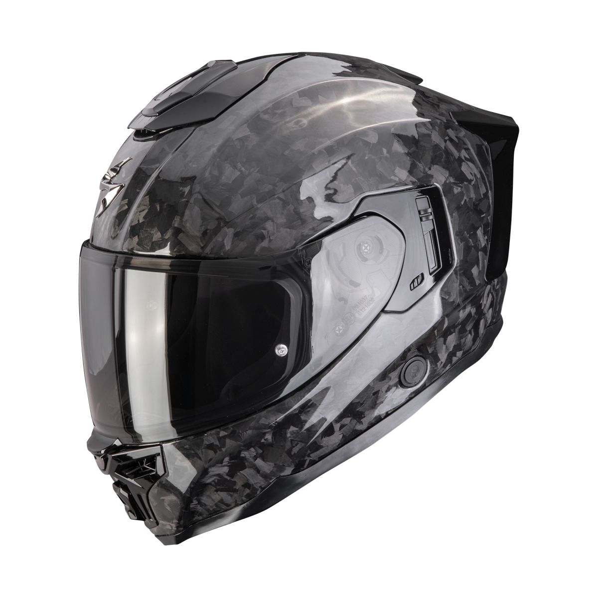 SCORPION EXO-1500 ONYX CARBON AIR SOLID MOTORHELM