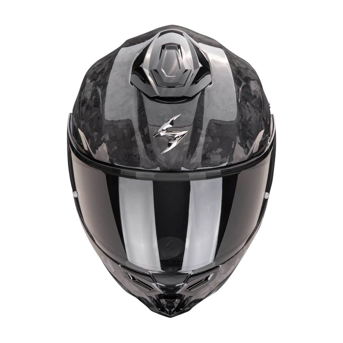 SCORPION EXO-1500 ONYX CARBON AIR SOLID MOTORHELM