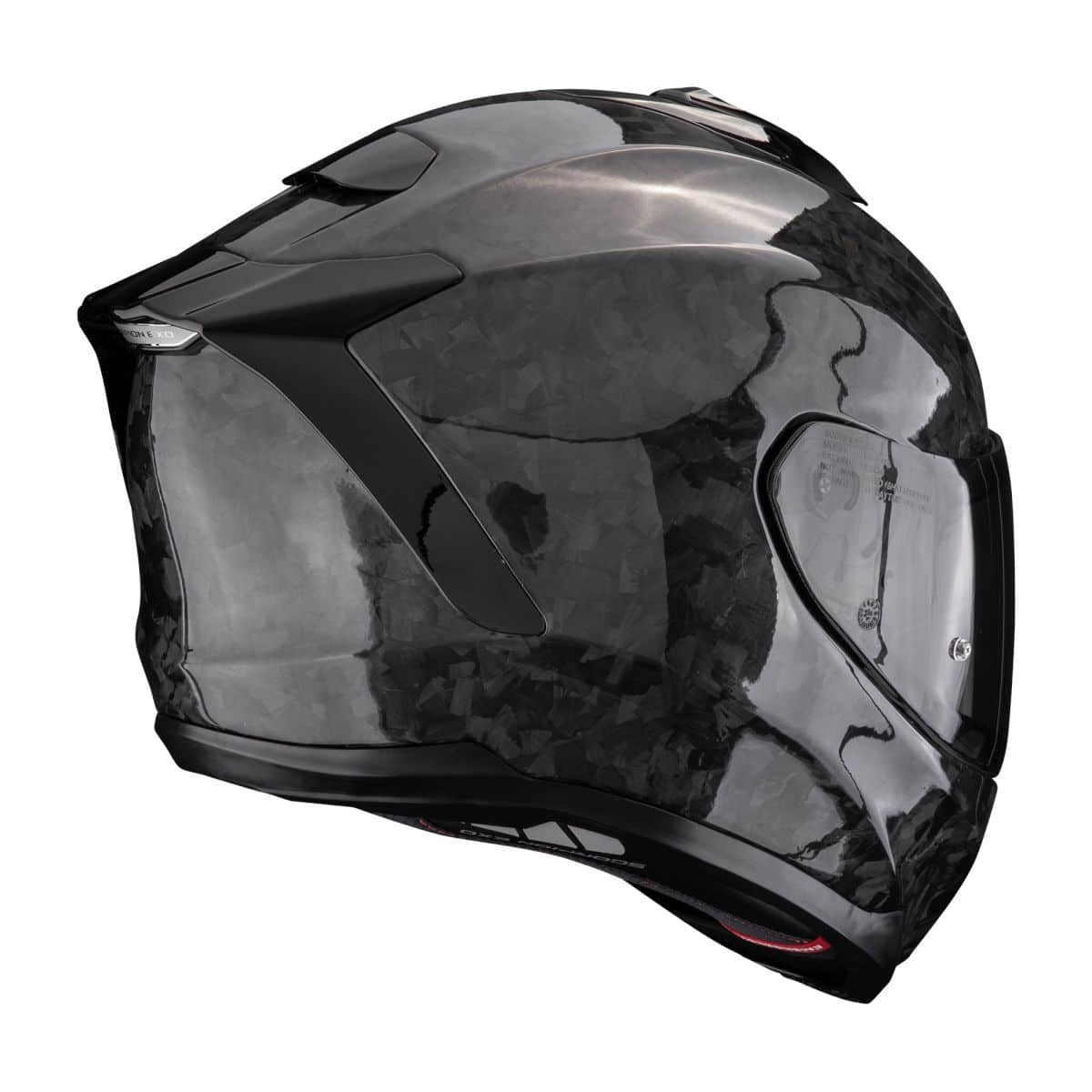 SCORPION EXO-1500 ONYX CARBON AIR SOLID MOTORHELM