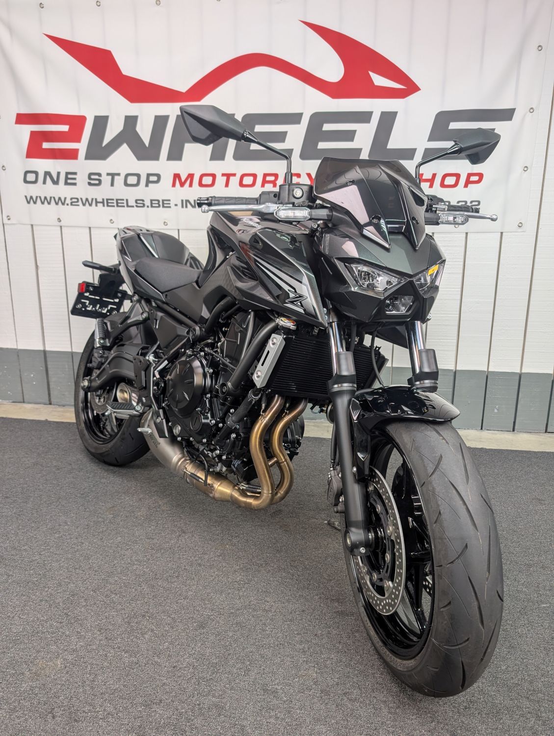 2dehands Kawasaki Z650 Performance Akra 2026 Zwart